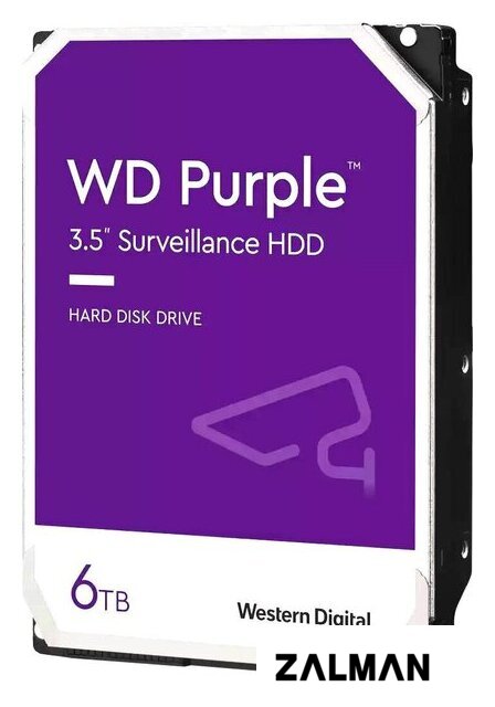 Жесткий диск WD Purple 6TB WD64PURZ