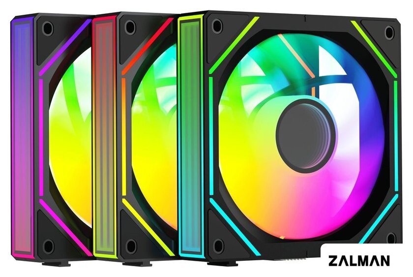 Комплект вентиляторов для корпуса Ocypus Gamma F12 Uni BK ARGB 3IN1