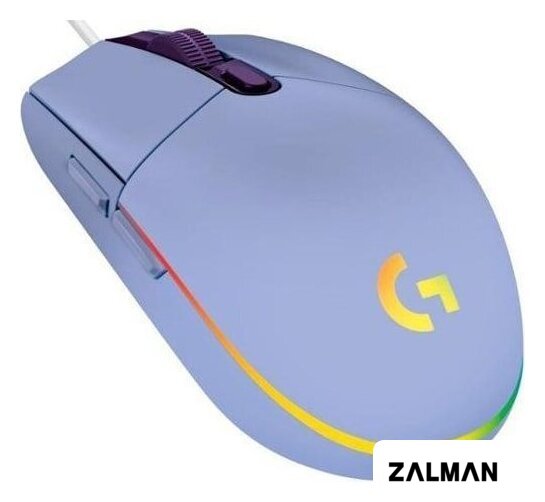 Игровая мышь Logitech G102 Lightsync (сиреневый)