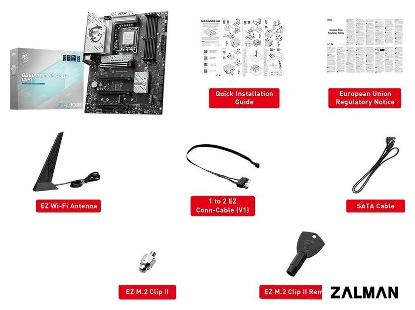 Материнская плата MSI B860 Gaming Plus WiFi