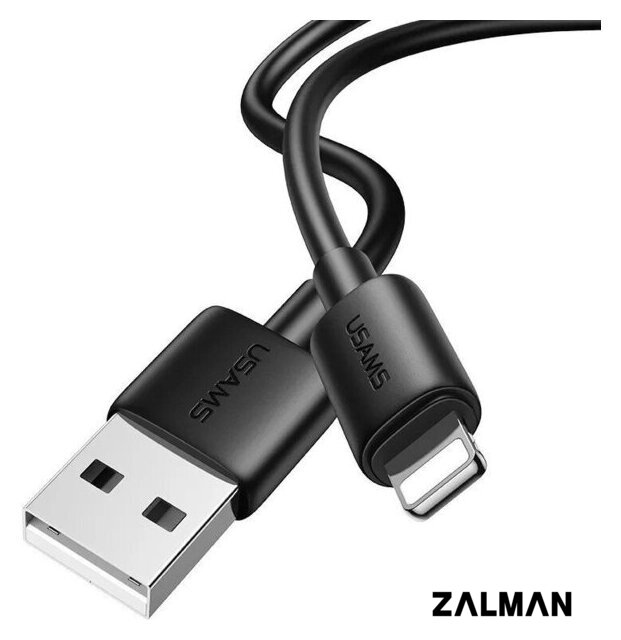 Кабель Usams US-SJ709 USB Type-A - Lightning (1 м, черный)