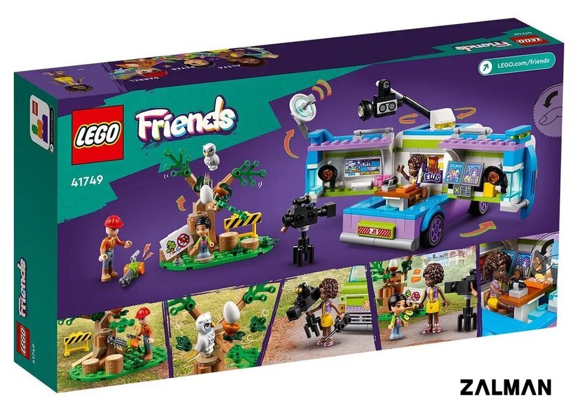 Конструктор LEGO Friends Фургон отдела новостей 41749