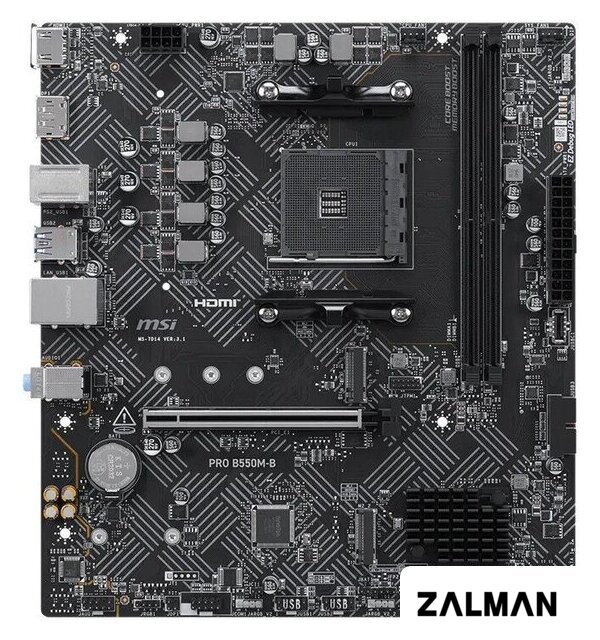 Материнская плата MSI Pro B550M-B