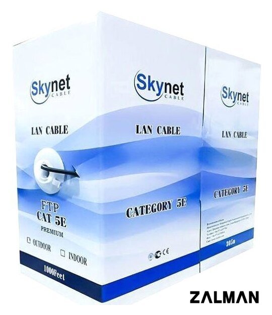 Кабель Skynet Cable CSL-UTP-4-CU (100 м, серый)