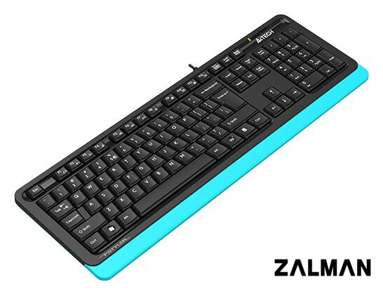 Клавиатура A4Tech Fstyler FKS10 (черный/синий)