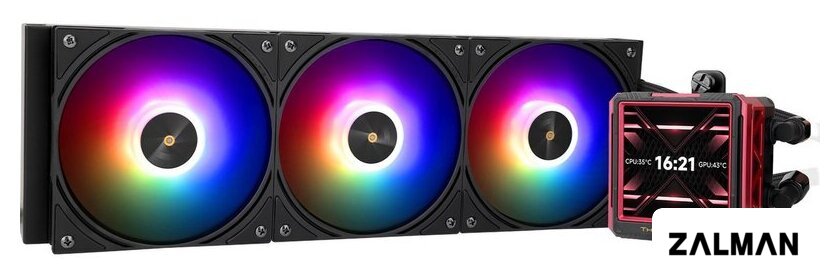 Система жидкостного охлаждения для процессора Thermalright Frozen Warframe 360 Ultra ARGB (черный)