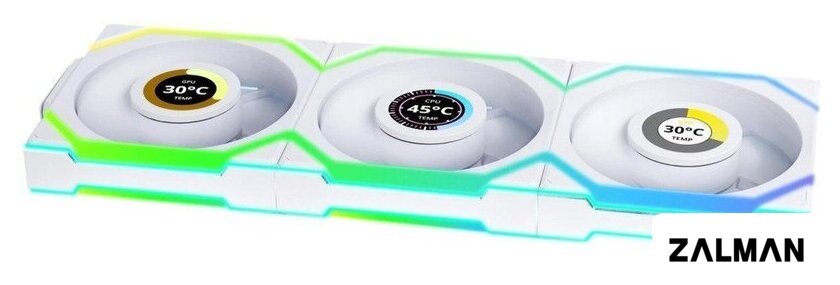 Комплект вентиляторов для корпуса с контроллером Lian Li Uni Fan SL 120 Wireless LCD Reverse G99.12RSLLCD1W3W.R0