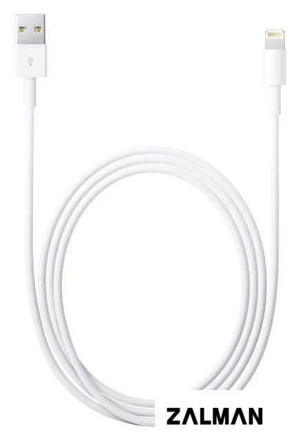 Кабель Apple USB 2.0 Type-A - Lightning (2 м, белый)