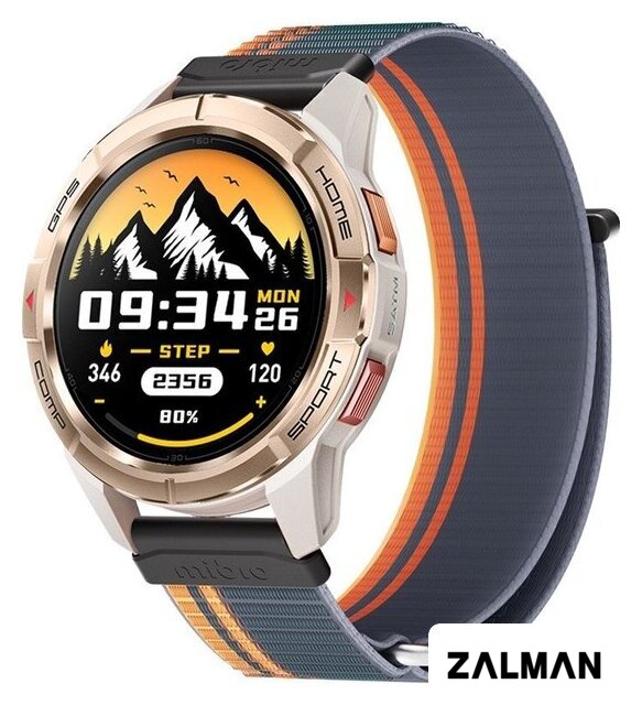 Умные часы Mibro Watch GS Active (золотистый/оранжевый)
