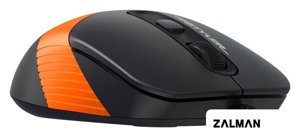 Мышь A4Tech Fstyler FM10 (черный/оранжевый)