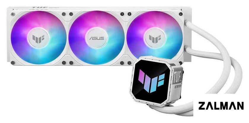 Система жидкостного охлаждения для процессора ASUS TUF Gaming LC III 360 ARGB (белый)