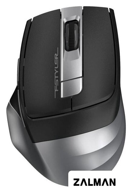 Мышь A4Tech Fstyler FG35 (черный/серебристый)