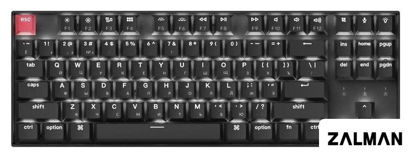 Клавиатура Keychron K8 V2 White LED K8X-A1Z-RU (Keychron Super Red)
