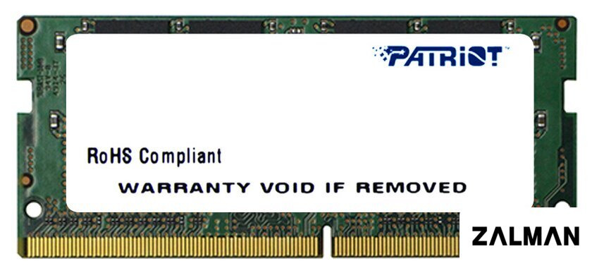 Оперативная память Patriot Signature Line 4GB DDR3 SODIMM PC3-12800 [PSD34G160081S]
