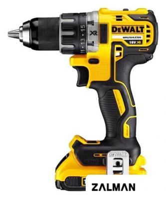 Дрель-шуруповерт DeWalt DCD791D2 (с 2-мя АКБ 2 Ah)