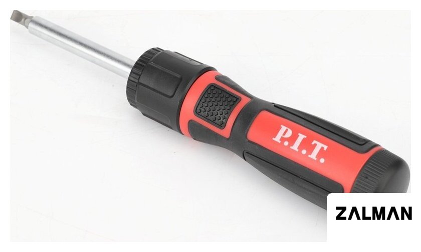 Набор отвертка с битами P.I.T. Advance HSDR04-0012B (13 предметов)