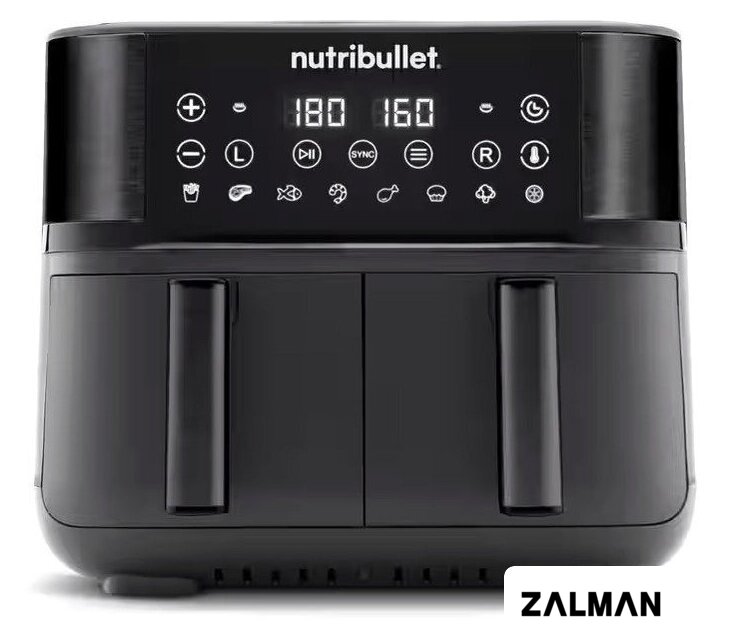Аэрогриль (аэрофритюрница) NutriBullet Twin Drawer NBA081B