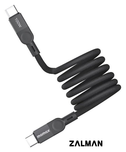 Кабель Momax DC35D USB 3.2 Gen2 Type-C - USB 3.2 Gen2 Type-C (1 м, черный)