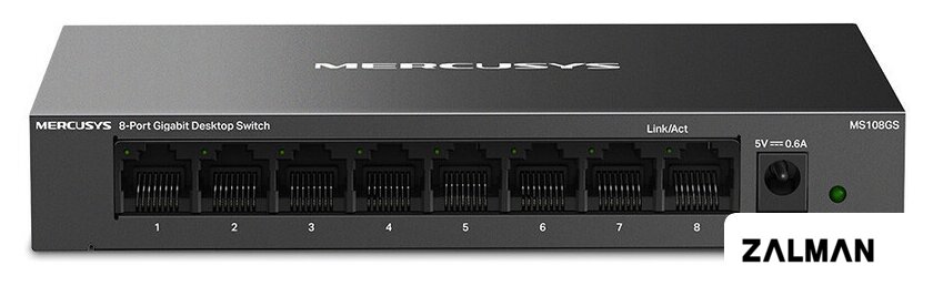 Неуправляемый коммутатор Mercusys MS108GS