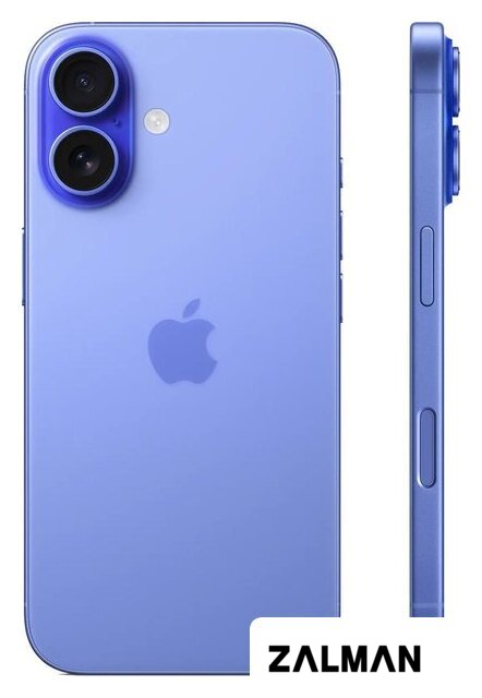 Телефон Apple iPhone 16 128GB (ультрамарин)