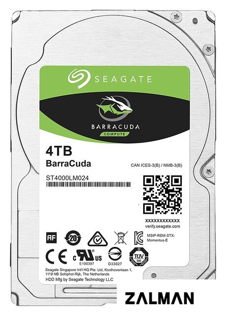 Жесткий диск Seagate Barracuda 4TB [ST4000LM024]