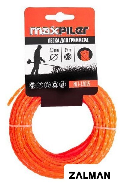 Леска для триммера MaxPiler MLT-13015