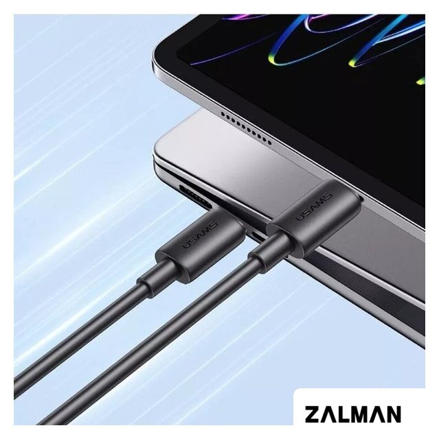 Кабель Usams US-SJ711 USB Type-C - USB Type-C (1 м, белый)