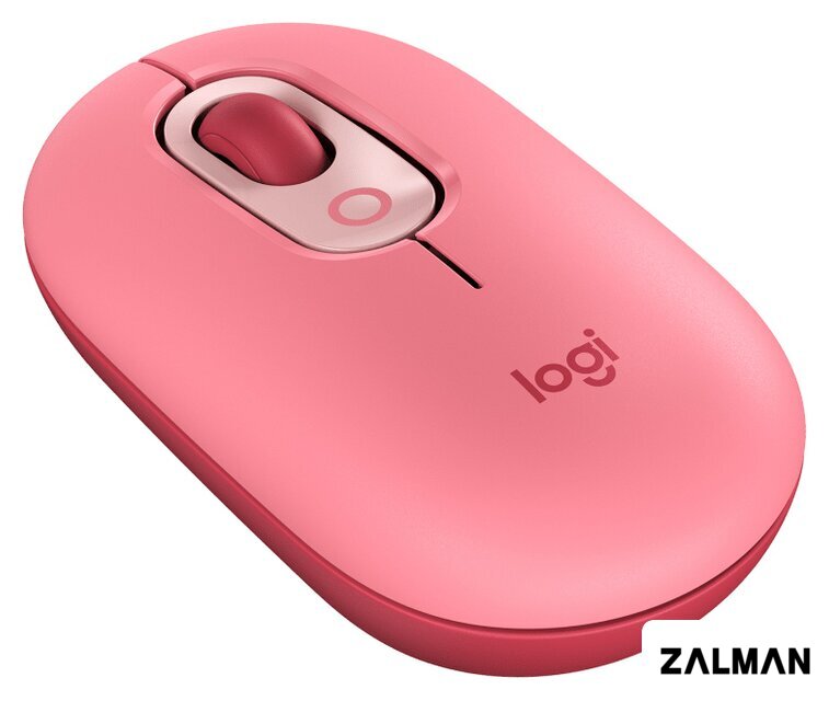 Мышь Logitech Pop Mouse (розовый/бордовый)