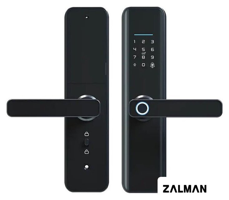 Дверной замок Roome Tuya Digital Fingerprint Lock X6 (черный)