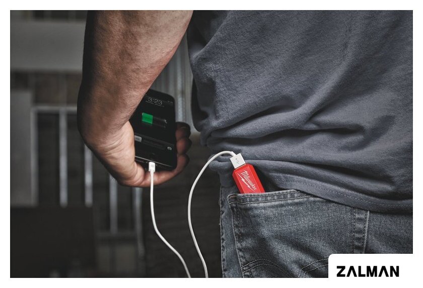 Внешний аккумулятор Milwaukee L4 PPS 3000mAh 4932493335 (красный)