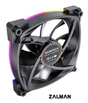 Вентилятор для корпуса Montech AX120 PWM (черный)