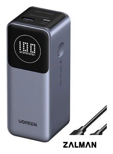Внешний аккумулятор Ugreen PB724 12000mAh (серый)