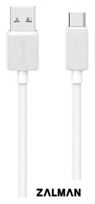 Кабель Usams US-SJ688 USB Type-A - USB Type-C (1 м, белый)