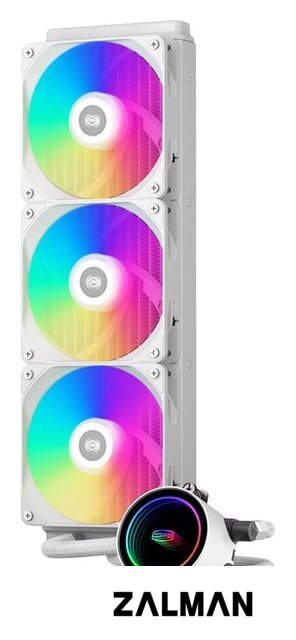 Система жидкостного охлаждения для процессора PCCooler DA360 ARGB (белый)