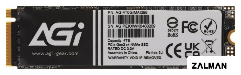 SSD AGI AI298 4TB AGI4T0GIMAI298