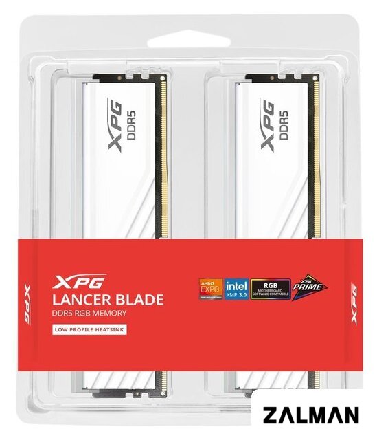 Оперативная память ADATA XPG Lancer Blade RGB 2x16ГБ DDR5 6000 МГц AX5U6000C3616G-DTLABRWH