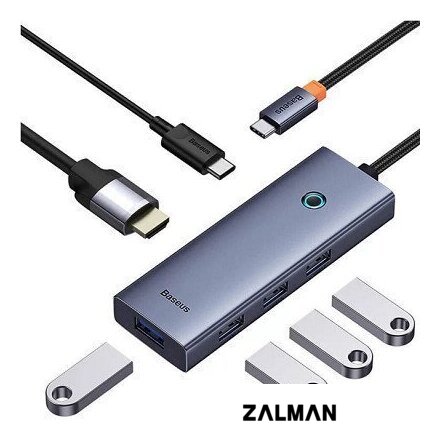USB-хаб Baseus UltraJoy Series 6-Port Hub B00052807813-01