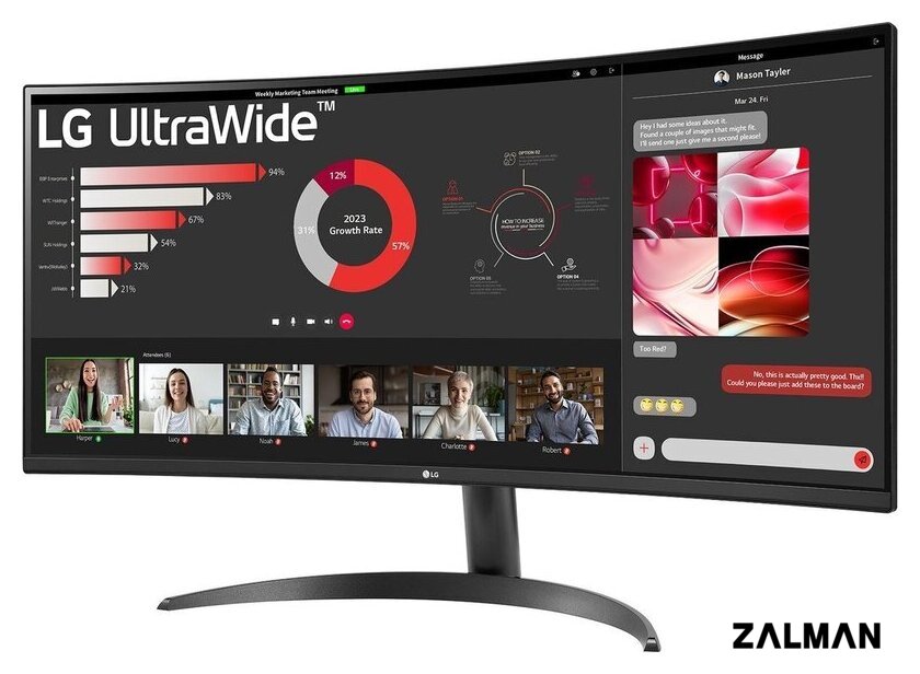 Монитор LG UltraWide 34WR50QK-B