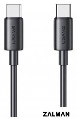 Кабель Usams US-SJ711 USB Type-C - USB Type-C (1 м, черный)