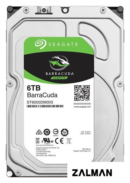 Жесткий диск Seagate BarraCuda 6TB ST6000DM003