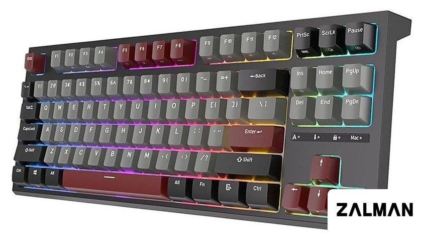 Клавиатура Royal Kludge RK-R87 RGB (черный, RK Blue)