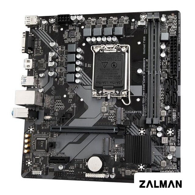 Материнская плата Gigabyte B760M H DDR4 (rev. 1.0)