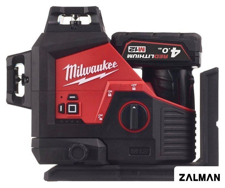 Лазерный нивелир Milwaukee M12 3PLKIT-401P 4933478960 (с 1-им АКБ, кейс)