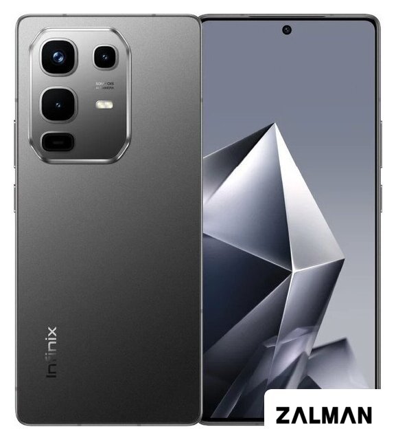 Телефон Infinix Note 50 X6858 8GB/256GB (сумрачный черный)