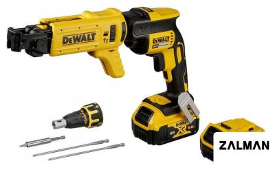 Шуруповерт для гипсокартона DeWalt DCF620P2K (с 2-мя АКБ, кейс)