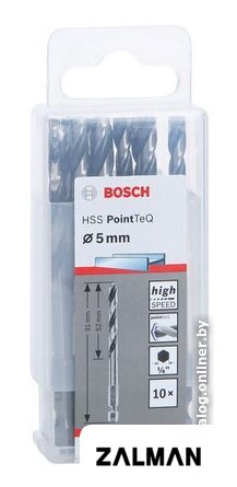 Набор сверл Bosch 2608577545 (10 шт)