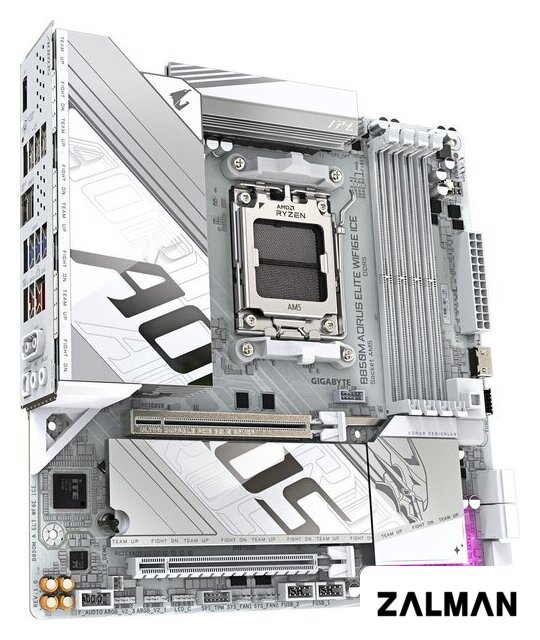 Материнская плата Gigabyte B850M Aorus Elite WiFi6E Ice (rev. 1.1)