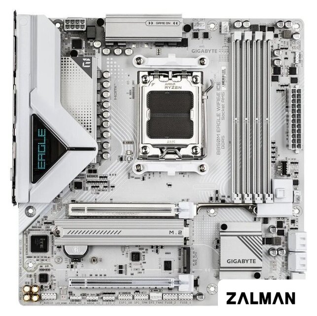 Материнская плата Gigabyte B850M Eagle WiFi6E Ice (rev. 1.0)
