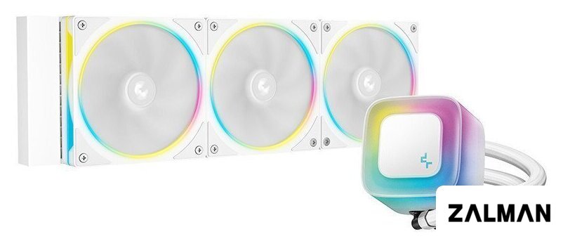 Система жидкостного охлаждения для процессора DeepCool LE360 PRO WH R-LE360PRO-WHAMMC-G-1