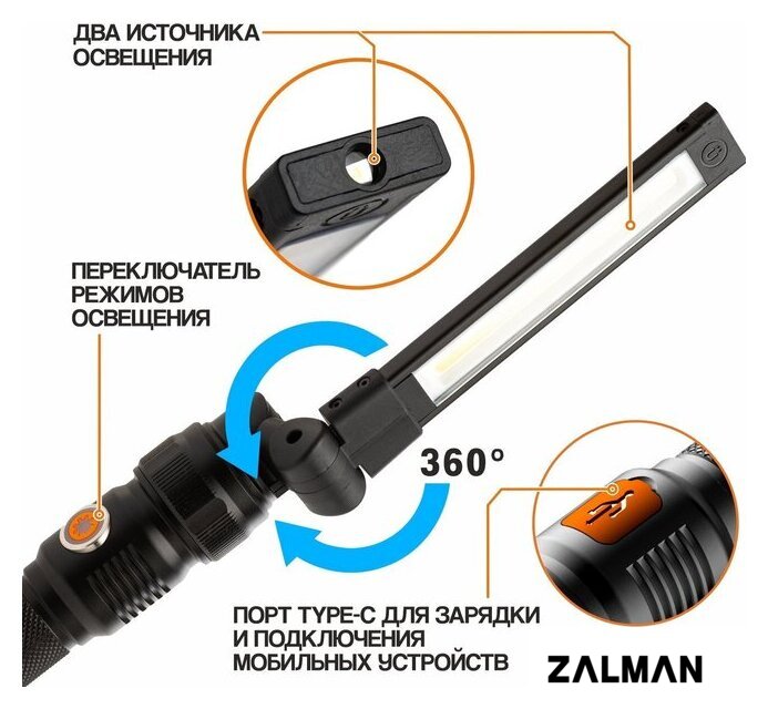 Фонарь MaxPiler MWL-09